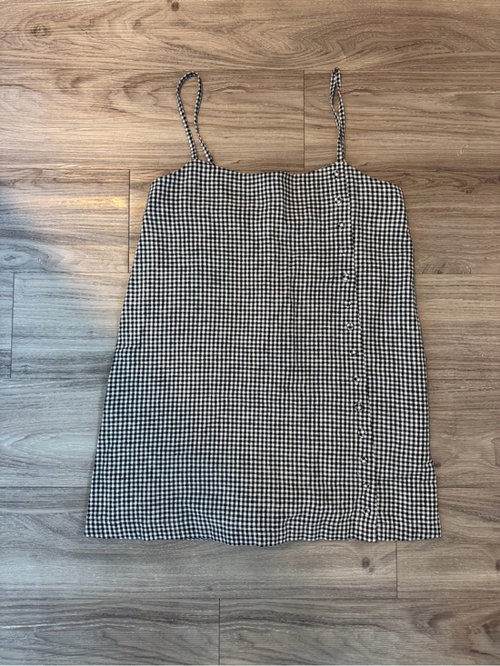 Abercrombie & Fitch Pants - Abercrombie & Fitch Black and White Gingham Romper